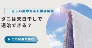 ダニは天日干しで退治できる?正しい駆除方法と代替対策を徹底解説
